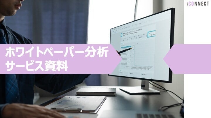 ホワイトペーパー分析サービス資料